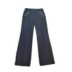 BANANA REPUBLIC Martin Black Stretch Slacks - Size 2